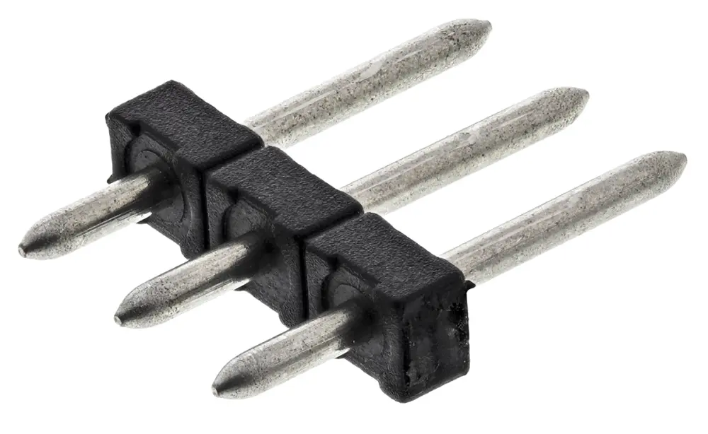 Regleta de pines Phoenix Contact serie PST 1.0/ 3-3.5 de 3 vías, 1 fila, paso 3.5mm, para soldar, Orificio Pasante | 1945106