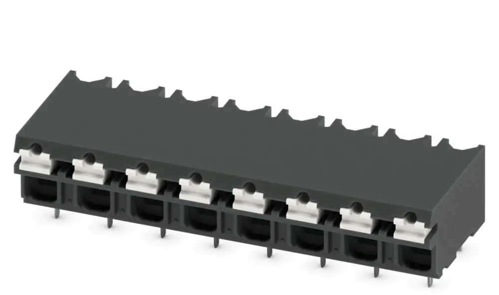 Borne para PCB Phoenix Contact, paso 5.08mm, 13.5A, de color Negro, montaje Montaje en orificio pasante, terminación | 18...