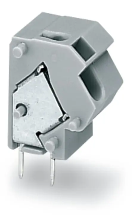 Conector de PCB Macho WAGO de 1 ví , paso 10/10.16mm, montaje Montaje en orificio pasante, terminación Cable presión | ...