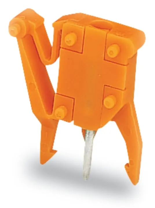 Conector de PCB Macho WAGO de 1 ví , paso 5.08mm, montaje Montaje en orificio pasante | 249-111