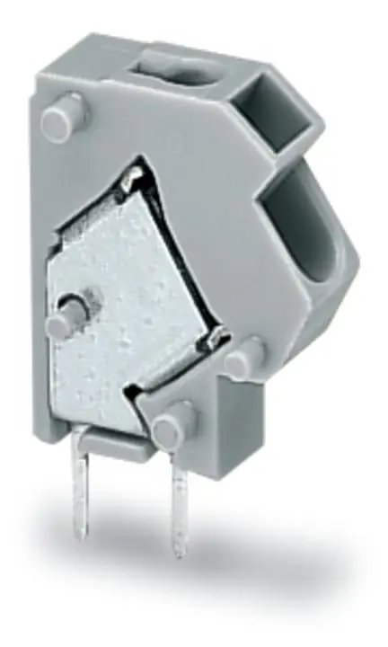 Conector de PCB Macho WAGO de 1 ví , paso 5/5.08mm, montaje Montaje en orificio pasante, terminación Cable presión | 25...