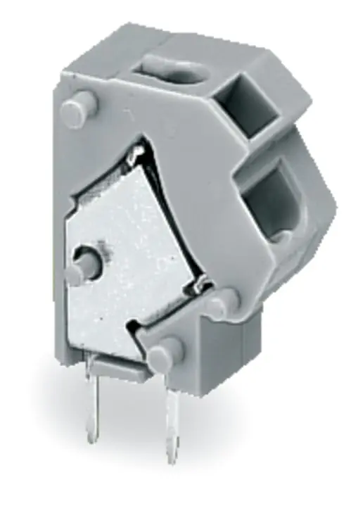 Conector de PCB Macho WAGO de 1 ví , paso 7.5/7.62mm, montaje Montaje en orificio pasante, terminación Cable presión | ...