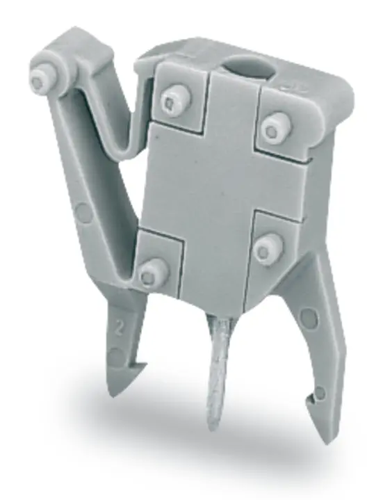 Conector de PCB Macho WAGO de 1 ví , paso 7.5mm, montaje Montaje en orificio pasante | 249-112