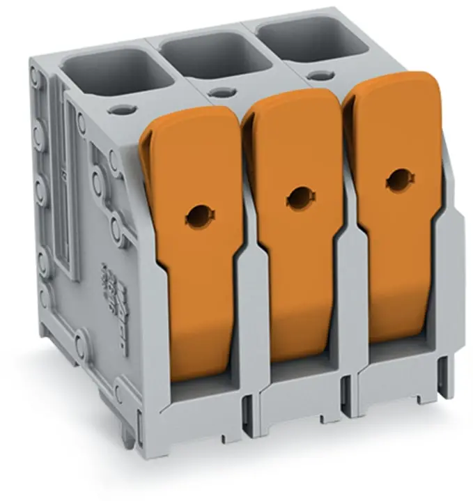 Conector de PCB Macho WAGO de 2 vías , paso 10mm, montaje Montaje en orificio pasante, terminación Abrazadera de caja | ...