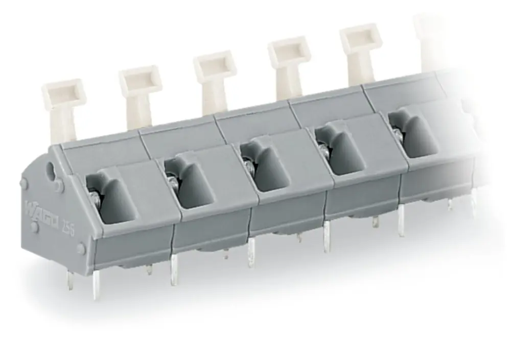 Conector de PCB Macho WAGO de 2 vías , paso 10/10.16mm, montaje Montaje en orificio pasante, terminación Abrazadera de |...