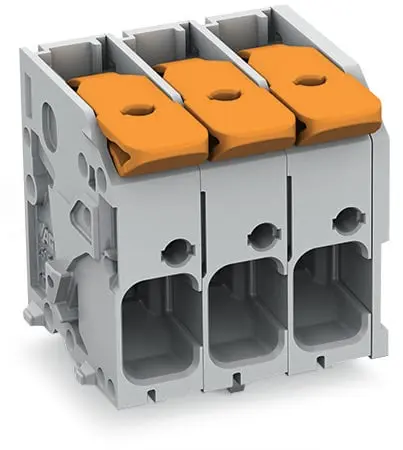 Conector de PCB Macho WAGO de 2 vías , paso 7.5mm, montaje Montaje en orificio pasante, terminación Abrazadera de caja |...