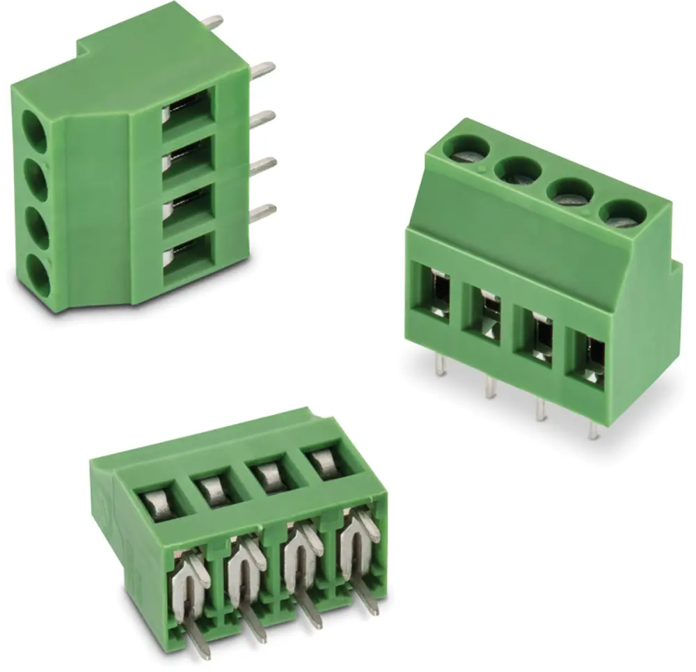 Borne para PCB Macho Wurth Elektronik de 10 vías , paso 5.08mm, 16A, de color Verde, montaje en PCB, terminación | 6.912...