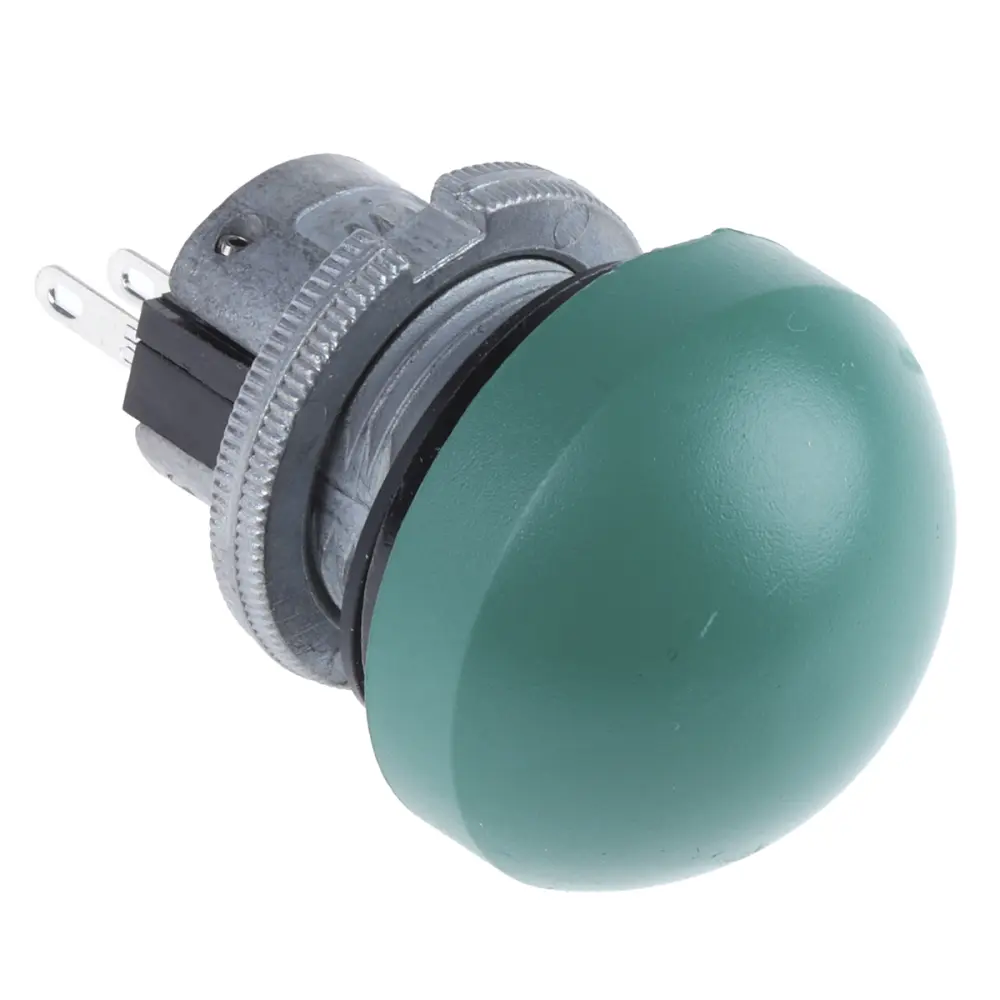 Interruptor de Botón Pulsador ITW Switches 76-94, color de botón Verde, SPDT, acción momentánea, 10 250 V ac, 250V | 7...
