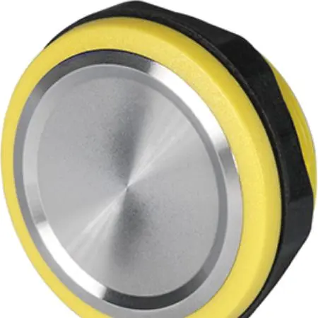 Interruptor de Botón Pulsador Schurter MSS 30, SPST, Enclavamiento, 60V dc, Montaje en Panel, IP67 | 3-126-810