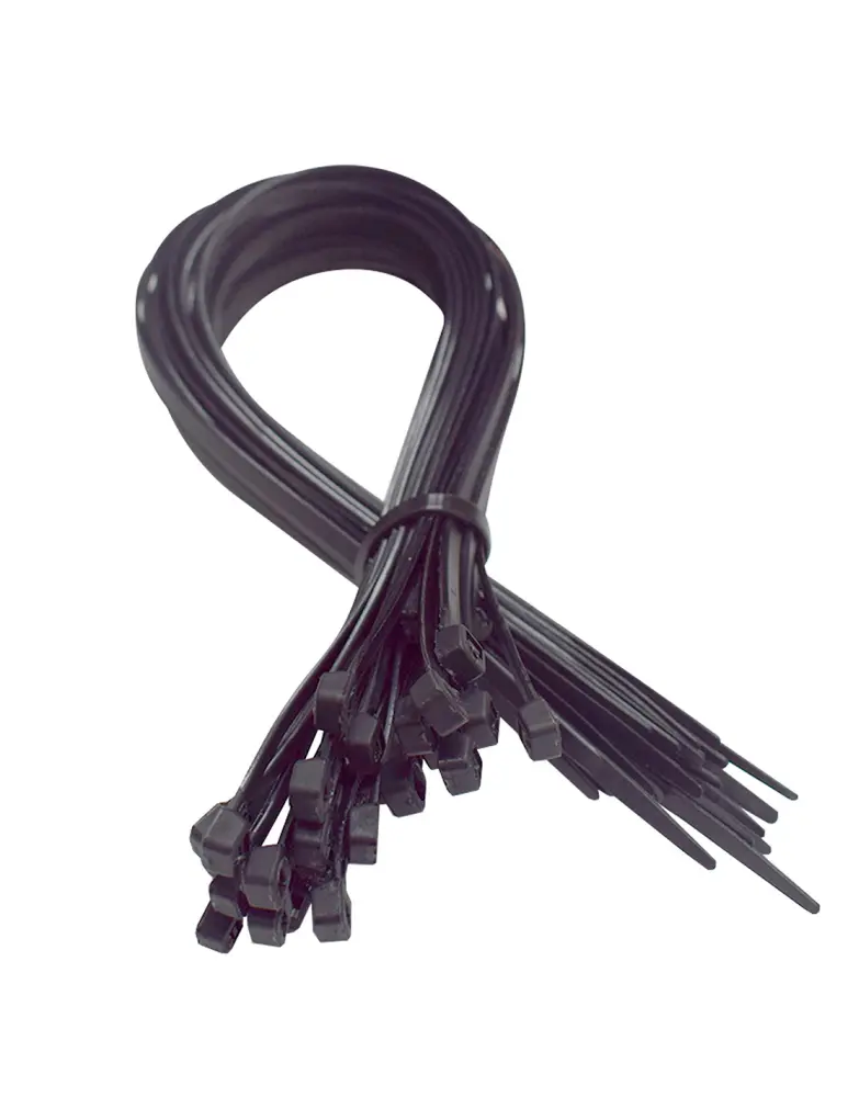 Cableado de Alta Calidad Jardin202 - bolsa de 100 uds bridas poliamida 3,6x300mm color negro