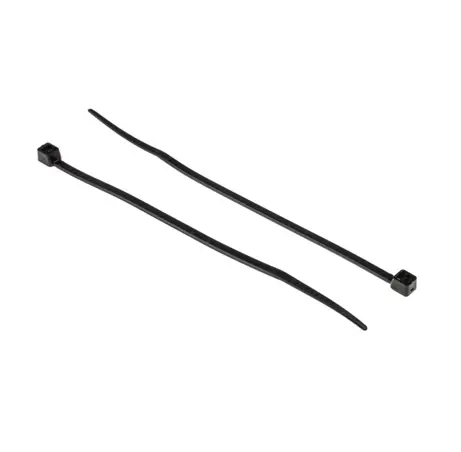 Brida de Nylon 66 Negro, 142mm x 2,5 mm, Estabilizado térmicamente