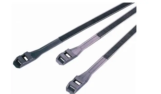 Brida de Nylon 66 Negro, 760mm x 9 mm, Bloqueo doble