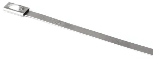 Brida HellermannTyton MBT27SS-SS de Acero Inoxidable 304, 681mm x 4.6 mm, Cierre por bola | 111-93278 MBT27SS-SS304-ML