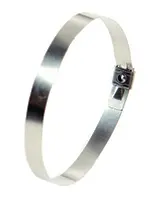 Brida HellermannTyton MST de Acero Inoxidable 304, 207mm x 5,9 mm, Cierre por bola | 111-01549 MST200S-SS304-ML