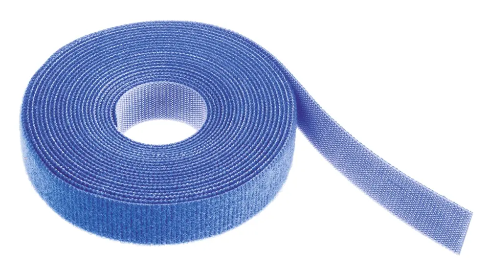 Brida Thomas & Betts Ty-Grip de Nylon Azul, 4572mm x 19,05 mm, Velcro Thomas & Betts