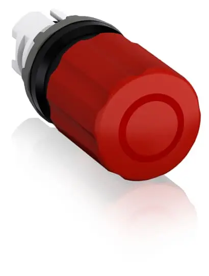 Seta de emergencia ABB, montaje en panel, Ø de montaje 30mm | 1SFA611521R1001 MPEP3-10R