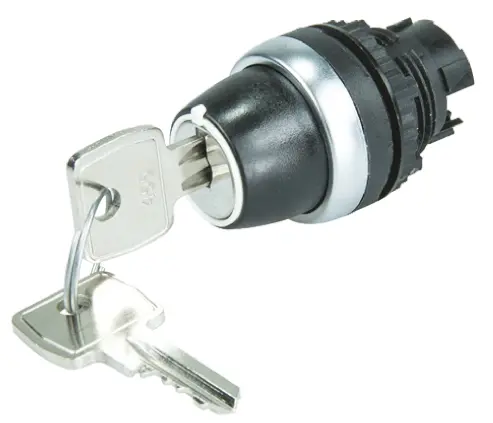 Cabezal de interruptor de llave L21LB00 BACO, 2 Posiciones, Enclavamiento