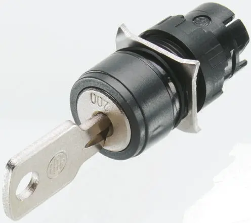 Cabezal de interruptor de llave ZB6AGD Schneider Electric, 3 Posiciones, Enclavamiento