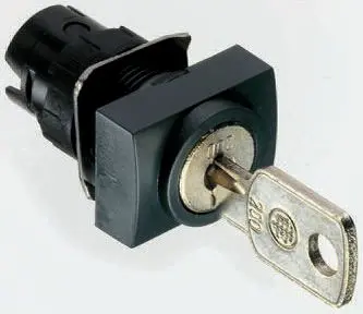 Cabezal de interruptor de llave ZB6DGB Schneider Electric, 2 Posiciones, Enclavamiento