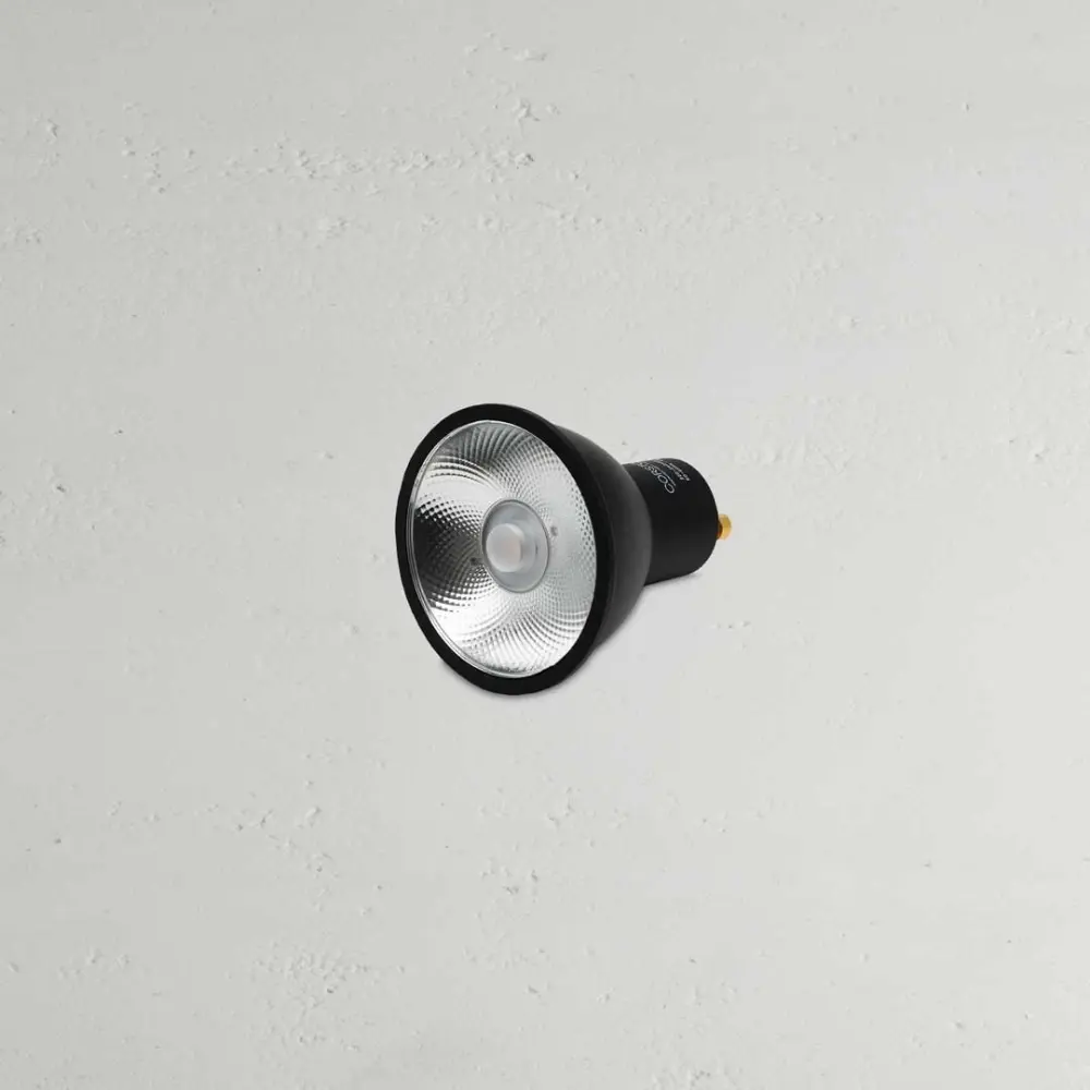 Chester Lampadina LED GU10 50mm 12° - Nera