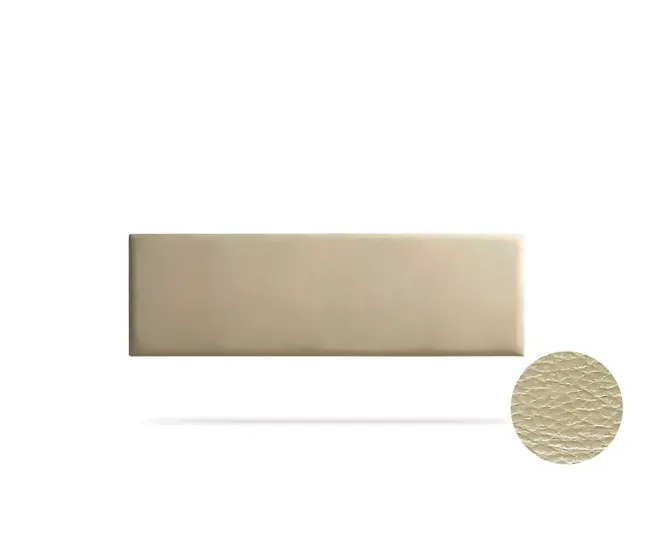 Monopie Plegable Cabecero Tapizado NOVA Polipiel 130x50x5 cm - Moonia