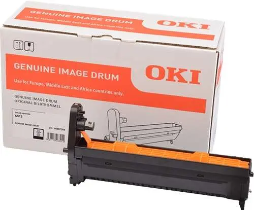 OKI C612 Negro Tambor de Imagen De fábrica - 46507308 (Drum)