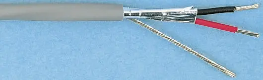 Cable de audio apantallado Alpha Wire, sección 0,32 mm², Ø ext. 3.45mm, long, 30.5m | 2461C SL001
