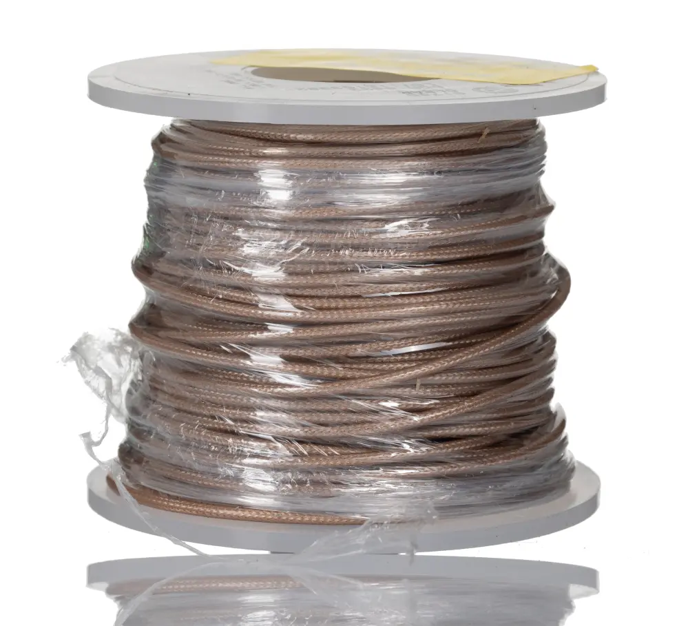 Cable coaxial RG178B/U Alpha Wire, 50 Ω, long. 30m, funda de EFF Transparente | 9178B CL005