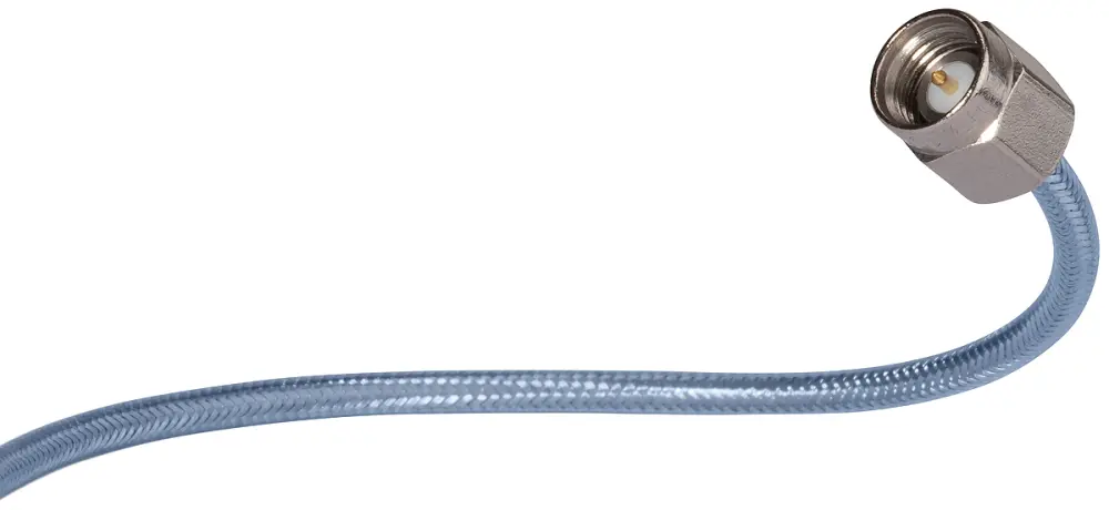 Cable coaxial RF Huber+Suhner, 50 Ω, con. : SMA, Macho, con. B: SMA, Macho, long. 304.8mm Azul | Minibend 12