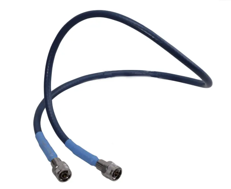 Cable coaxial RF Huber+Suhner, 50 Ω, con. : SMA, Macho, con. B: SMA, Macho, long. 1m, funda de PUR Azul | Sucoflex_126E/S...