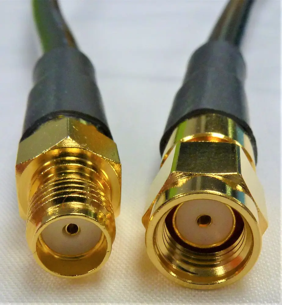 Cable coaxial LMR-240 Mobilemark, 50 Ω, con. : SMA, Hembra, con. B: RP-SMA, Macho, long. 5m Negro | CA197/240-VJ