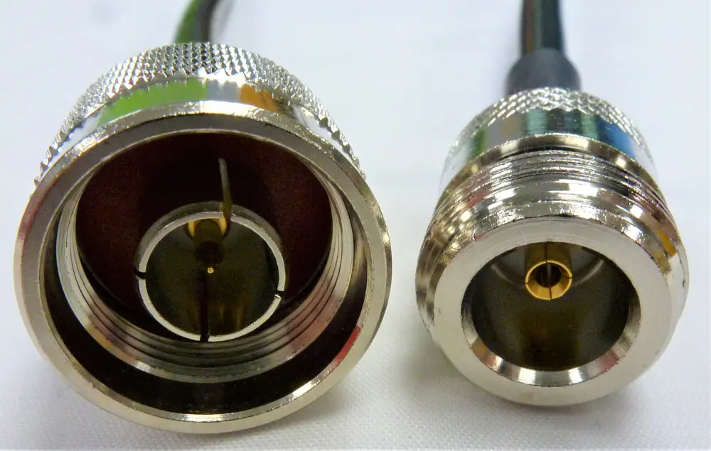 Cable coaxial LMR-240 Mobilemark, 50 Ω, con. : Tipo N, Macho, con. B: Tipo N, Hembra, long. 5m Negro | CA197/240-XY