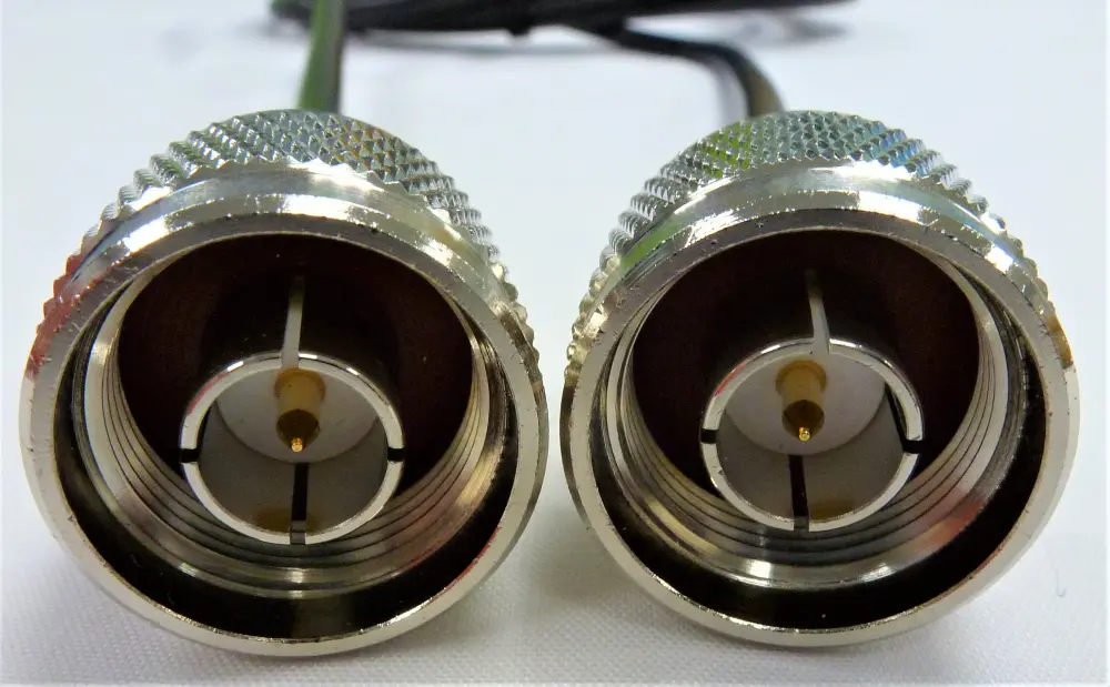 Cable coaxial RF195 Mobilemark, 50 Ω, con. : Tipo N, Macho, con. B: Tipo N, Macho, long. 5m Negro | CA197/195-XX