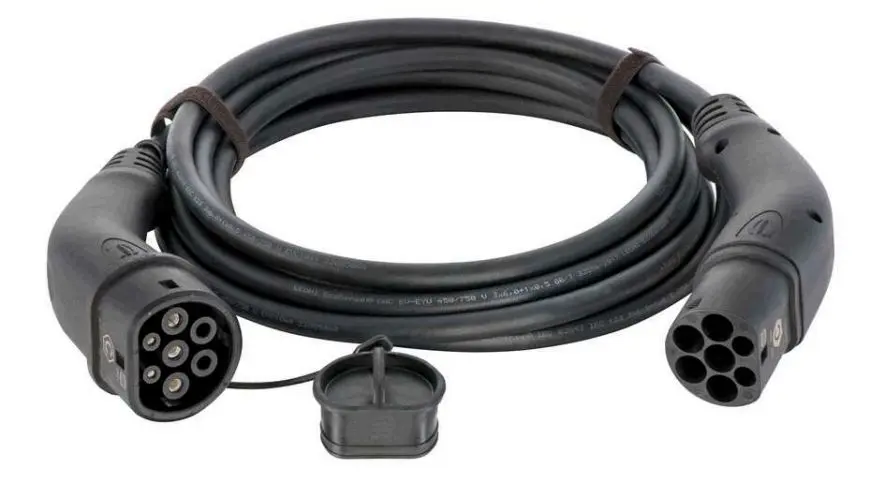 Cable de carga para vehículo eléctrico de Modo 3 HARTING, monofásico, conector De tipo 2 tipo 2, long. 7.5m, 32 | 08914...