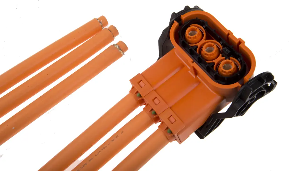 Cable de carga para vehículo eléctrico TE Connectivity, long. 2m, 250 , 50 mm² | 2141696-8