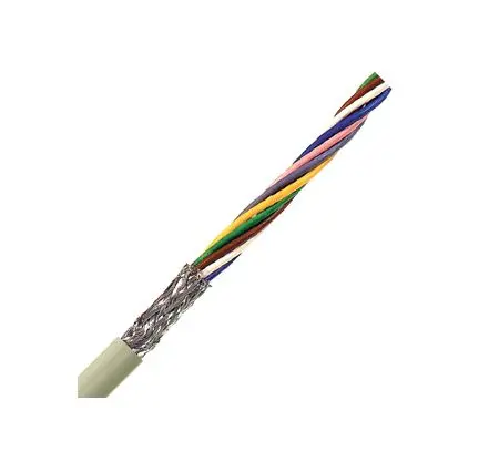 Cable de datos apantallado LiYCY Lapp UNITRONIC LiYCY de 7 conductores, 0.5 mm², 20 AWG, long. 100m, Ø ext. 7.6mm, | 34607