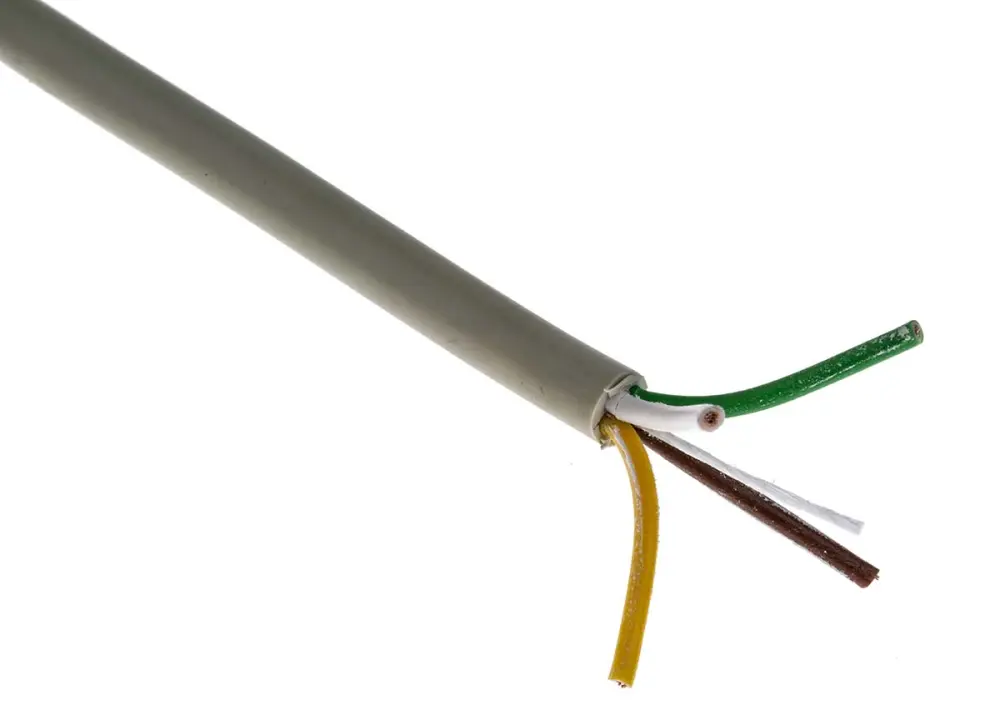 Cable de datos LiYY Lapp UNITRONIC LiYY de 4 conductores, 0,5 mm², 20 AWG, long. 100m, Ø ext. 5.6mm, funda de PVC Gris |...