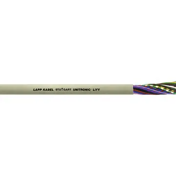 Cable de datos LiYY Lapp UNITRONIC LiYY de 2 conductores, 0,5 mm², 20 AWG, long. 100m, Ø ext. 4.7mm, funda de PVC Gris |...