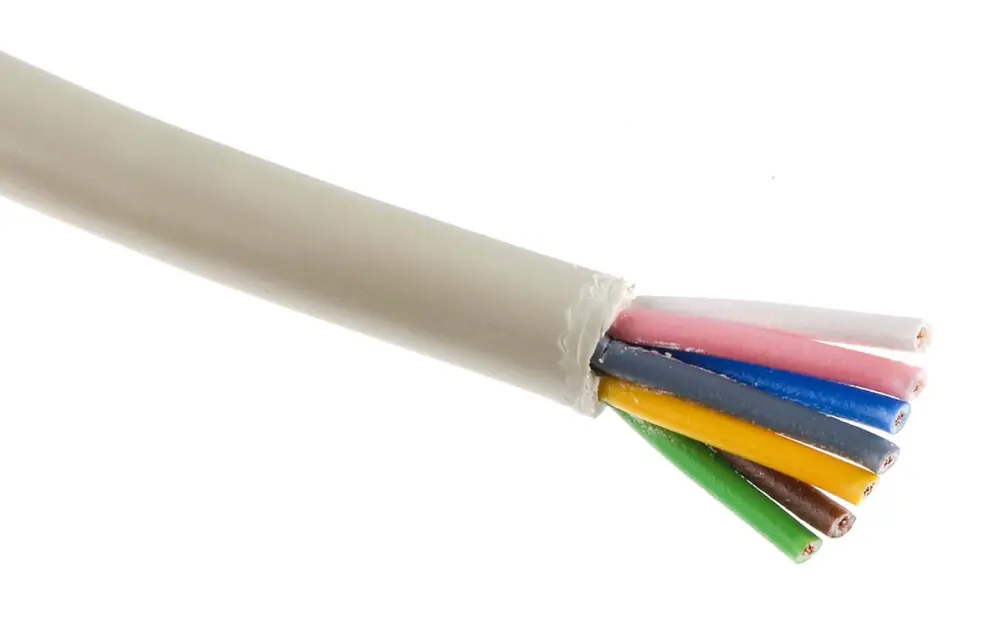 Cable de datos LiYY Lapp UNITRONIC LiYY de 7 conductores, 0.5 mm², 20 AWG, long. 100m, Ø ext. 6.9mm, funda de PVC Gris |...