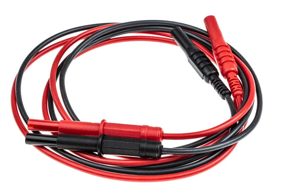 Juego de cables de prueba aislados , CAT II 1000V