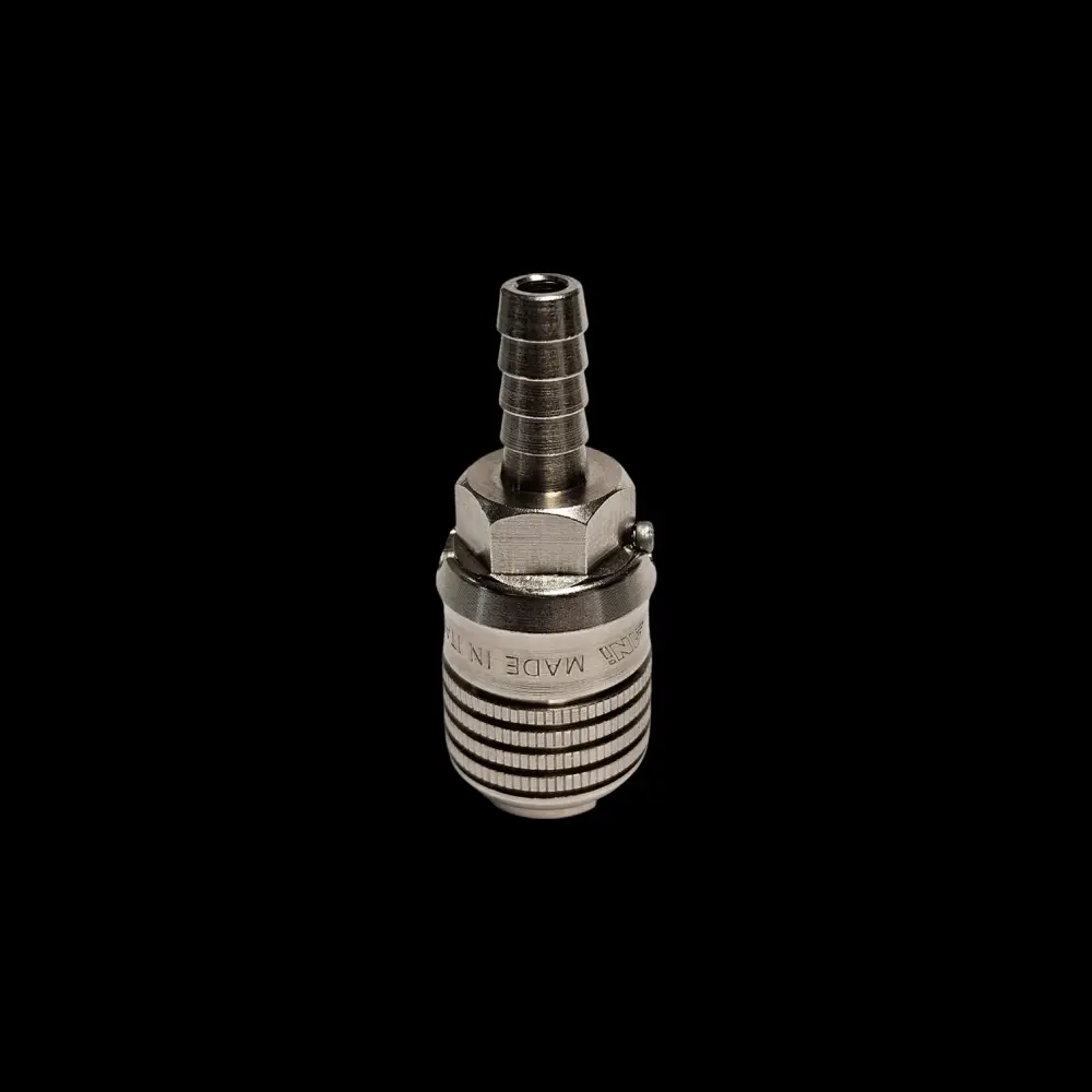 Acople Rápido ANI 1/4" + Espiga 8mm Perfil Europeo