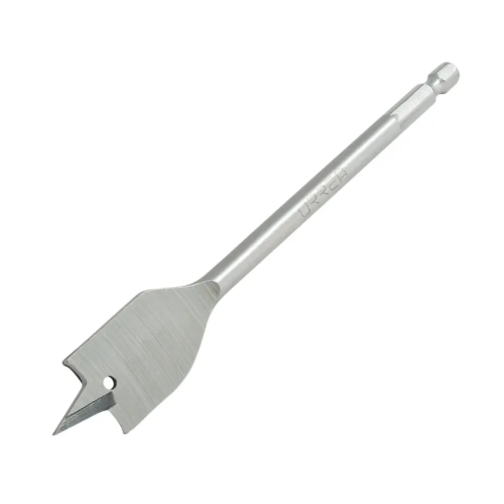Broca para madera de acero al carbono tipo manita 1-3/8" zanco de 1/4" Urrea