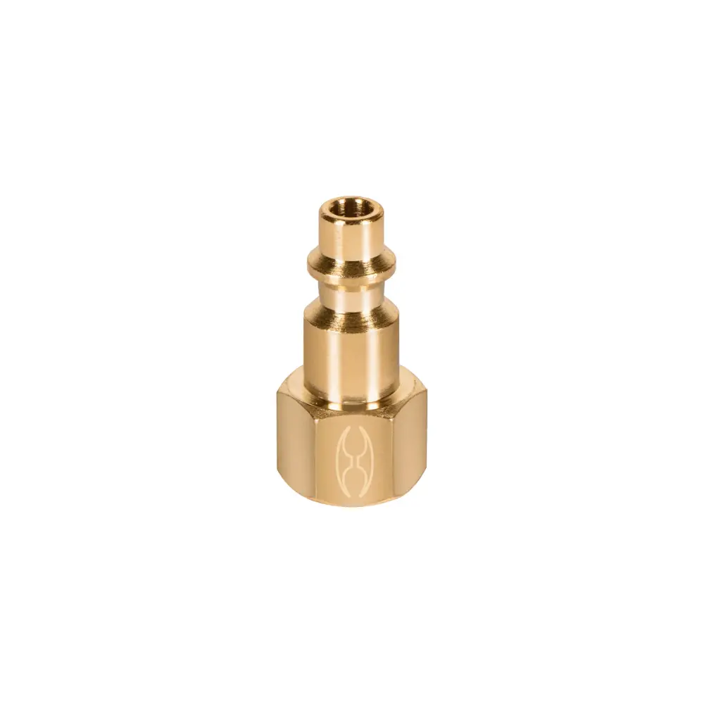 Conector Rápido De Latón, Hembra, Cuerda 1/4" NPT, Truper 19082