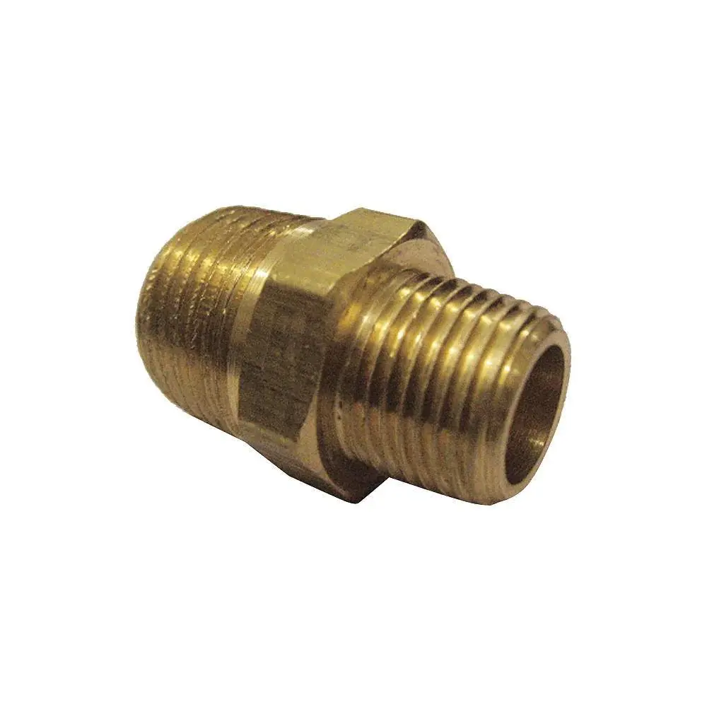 NIPLE BRONCE 1/2" x 1/4"