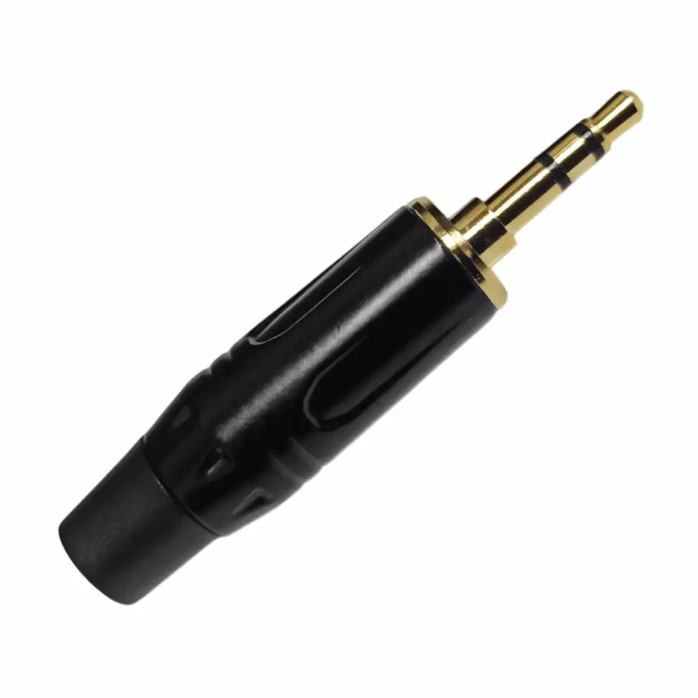 Plug 3.5mm estéreo dorado RADOX 705-894