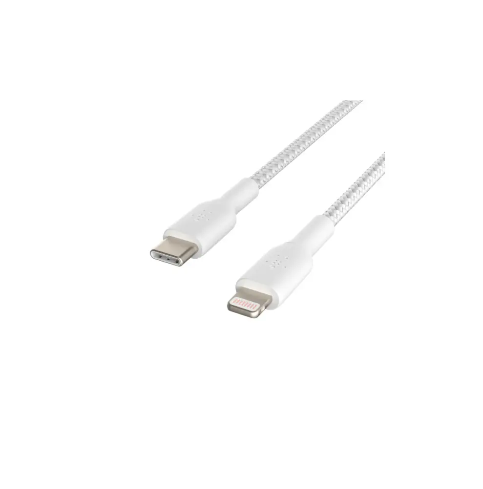 Belkin BOOST CHARGE Cable Lightning 24 pin USB-C macho Lightning macho CAA004bt1MWH Marca: Belkin