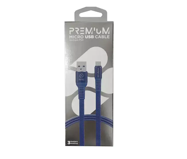 Cable Micro USB USB FR-TEC FT0025 Azul 3 m