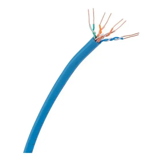 Cable por metro UTP CAT5E CCA, azul STEREN CAT5E-AZ-305AL