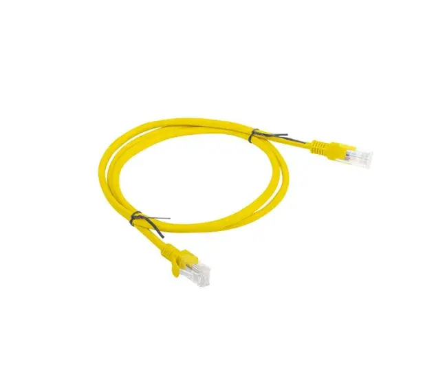 Cable de Red Rígido UTP Categorí 5e Lanberg 7001031 Amarillo 1 m