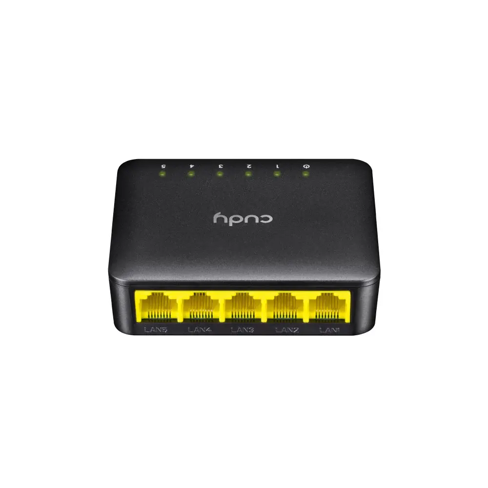 Commutateur Rj45 de bureau Gigabit 5xPort